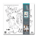 Funny Mat - Hayvanlar Alemi Dünya Dilsiz Haritası