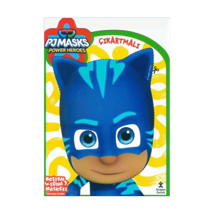 Pjmasks Baştan Sona Maskeli Boyama Kitabı