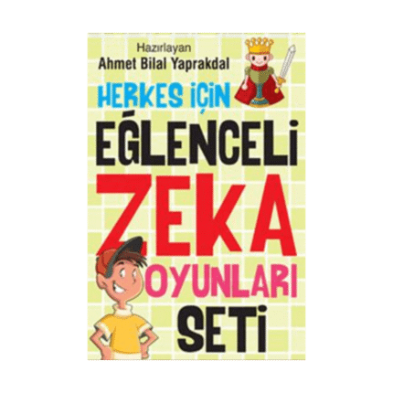 Herkes İçin Eğlenceli Zeka Oyunları Seti - Ahmet Bilal Yaprakdal - Uğurböceği Yayınları