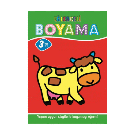 Eğlenceli Boyama – 3 Yaş Üstü 4’Lü Pastel Boya Hediyeli