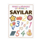 Renkli Ve Eğlenceli Çıkartmalar : Sayılar - Parıltı Yayınları
