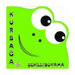 Şekilli Boyama - Kurbağa