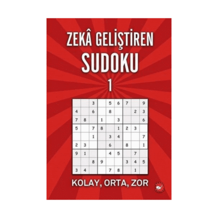 Zeka Geliştiren Sudoku 1 - Ramazan Oktay - Beyaz Balina Yayınları