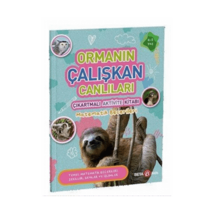 Ormanın Çalışkan Canlıları - Çıkartmalı Aktivite Kitabı
