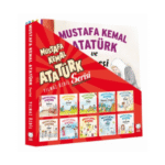 Mustafa Kemal Atatürk Seti 10Lu - Yılmaz Özdil - Kırmızı Kedi Çocuk