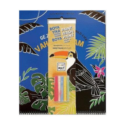 Funny Mat Mini Set Vahşi Yaşam (Tebeşirli)