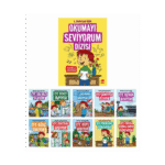 Okumayı Seviyorum Seti - 10 Kitap Küçük Boy - Hikaye - Fatma Işık - Ema Çocuk Yayınları