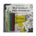 Funny Mat Ünlü Resimler Minik Ressamlar Kalemli Mini Set