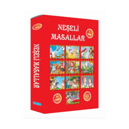 Neşeli Masallar 10 Kitap-1.Sınıf Hikaye - Parıltı Yayınları