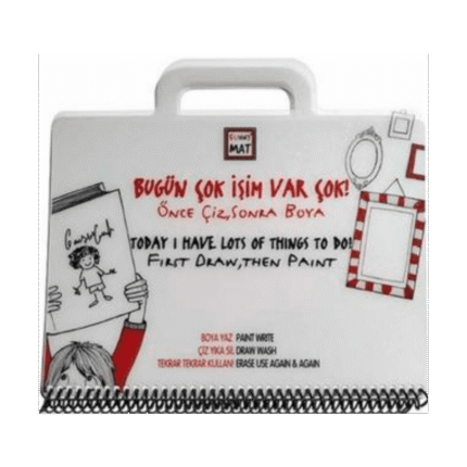 Funny Mat Mini Set - Bugün Çok İşim Var Çok!