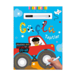 Çiz Sil Aktivite Kitabı-Güçlü Taşıtlar-İndigo Çocuk