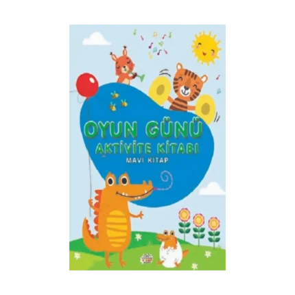 Oyun Günü Aktivite Kitabı Mavi Kitap
