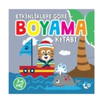 Etkinliklere Göre Boyama Kitabı - Gri