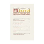 Efil Ekonomi Araştırmaları Dergisi; Cilt: 1 Sayı 4