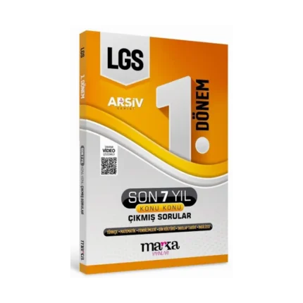 LGS ARŞİV SERİSİ 1. Dönem Konuları Son 7 Yıl  Konu Konu Çıkmış Sorular