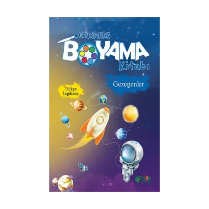Etkinlikli Boyama Kitabı - Gezegenler