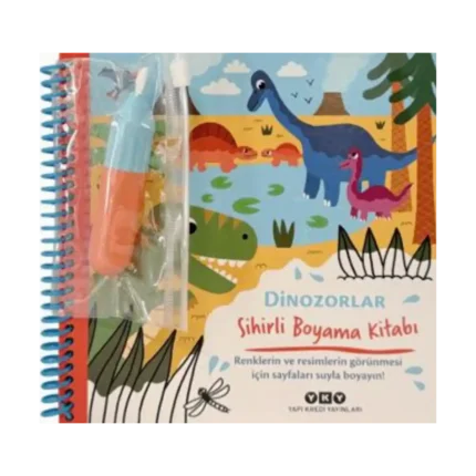 Sihirli Boyama Kitabı – Dinozorlar (Ciltli)