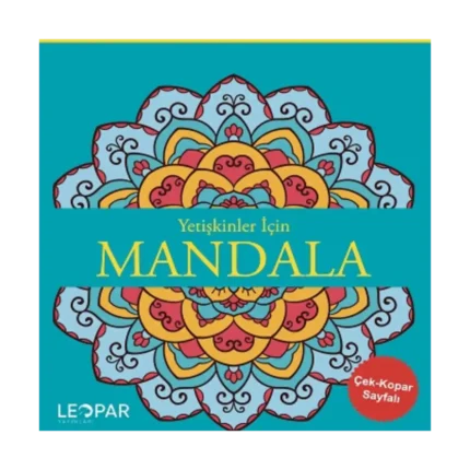 Yetişkinler İçin Mandala - Mavi