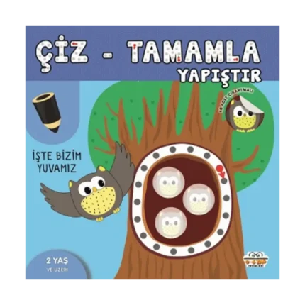 İşte Bizim Yuvamız - Çiz-Tamamla-Yapıştır