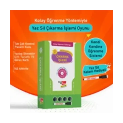 Kolay Öğrenme Yöntemiyle Yaz Sil Çıkarma İşlemi Oyunu