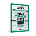 MSÜ TÜRKÇE Konu Konu ÇIKMIŞ SORULAR Son 7 Yıl