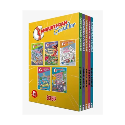 Cankurtaran Çocuklar Kutulu 5 Kitap