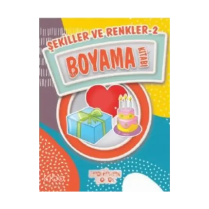 Şekiller ve Renkler 2 Boyama Kitabı