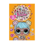 Lol Surprise! Boyama Kitabı Çıkartma Bombası 100 + Harika Çıkartma