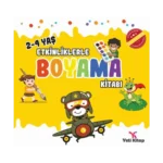 Etkinliklerle Boyama Kitabı 2 - (2-4 Yaş)