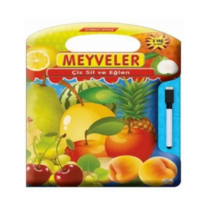 Çiz Sil Eğlen Meyveler