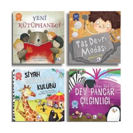 Pedagog Onaylı Uyku Vakti Hikayeleri Seti 2 (4 Kitap)