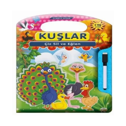 Çiz Sil Eğlen Kuşlar