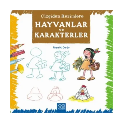 Çizgiden Resimlere - Hayvanlar ve Karakterler