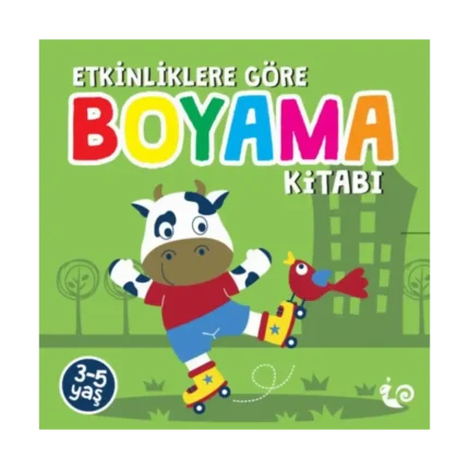 Etkinliklere Göre Boyama Kitabı - Yeşil