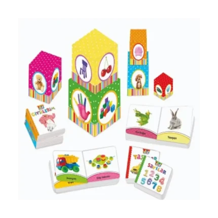 Kutu Kutu Kavramlar “6 kutu + 6 kitaplık Eğitici Set”