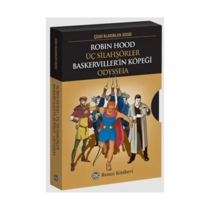 Çizgi Klasikler Dizisi (4 Kitap Kutulu)