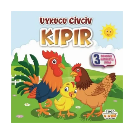 Uykucu Civciv Kıpır Kışın - Benim Canım Çiftliğim (Sıvama Cilt)