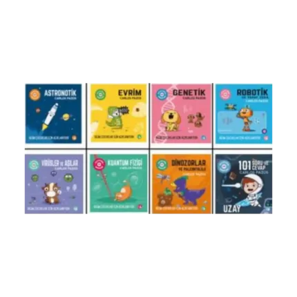 Geleceğin Dahileri Seti - 8 Kitap Takım