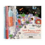 Sihirli Boyama Kitabı – Uzay (Ciltli)