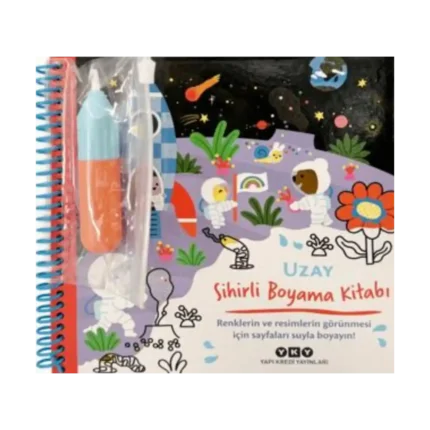 Sihirli Boyama Kitabı – Uzay (Ciltli)