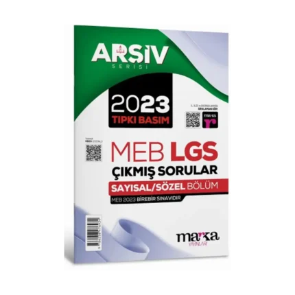 2023 LGS 8. Sınıf ARŞİV Serisi Tıpkı Basım Çıkmış Sorular Tamamı Video Çözümlü