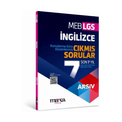 LGS İNGİLİZCE Konularına Göre Düzenlenmiş Son 7 Yıl ÇIKMIŞ SORULAR