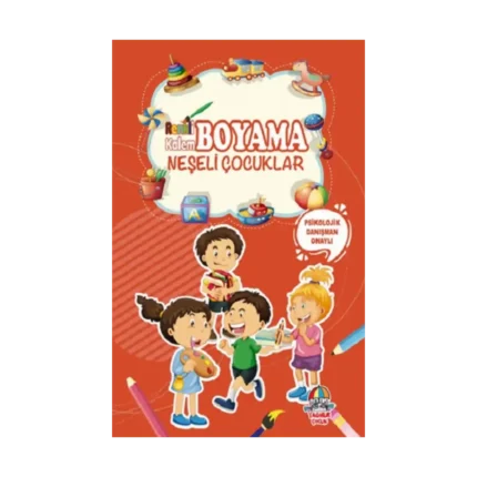 Neşeli Çocuklar - Renkli Kalem Boyama