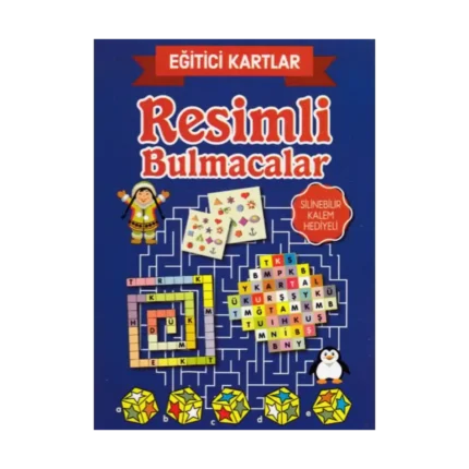 Eğitici Kartlar Resimli Bulmacalar