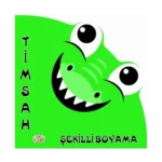 Timsah Şekilli Boyama