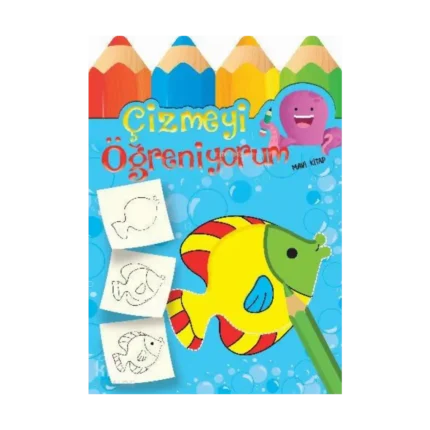Çizmeyi Öğreniyorum Mavi Kitap