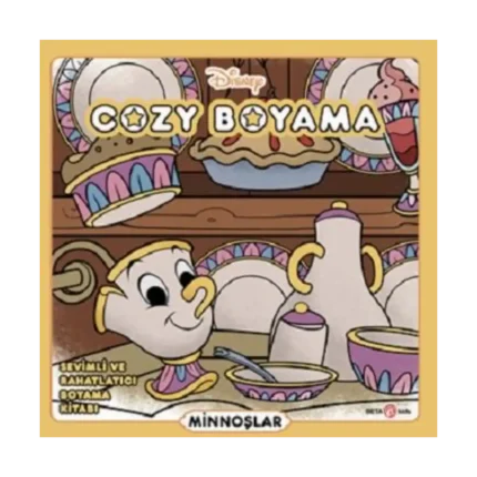 Disney Cozy Boyama, Sevimli Ve Rahatlatıcı Boyama Kitabı - Minnoşlar