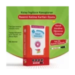 Kolay Öğrenme Yöntemiyle Kolay İngilizce Konuşturan Resimli Kelime Kartları