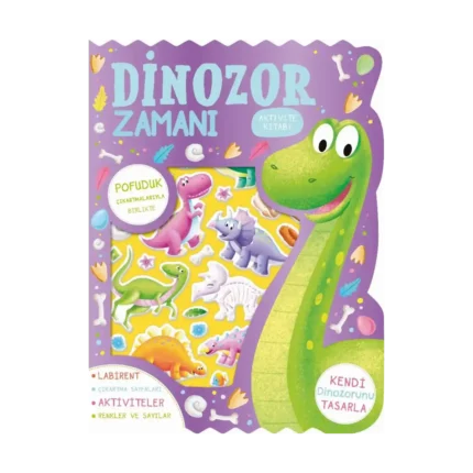 Dinozor Zamanı – Çıkartmalı Aktivite Kitabı