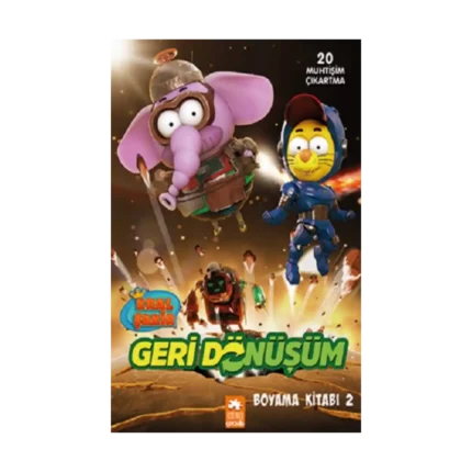 Kral Şakir Geridönüşüm Boyama Kitabı 2